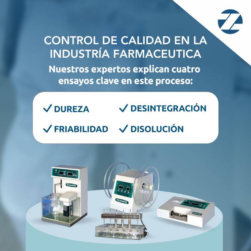 Pruebas físicas de comprimidos: 4 ensayos críticos para garantizar calidad farmacéutica